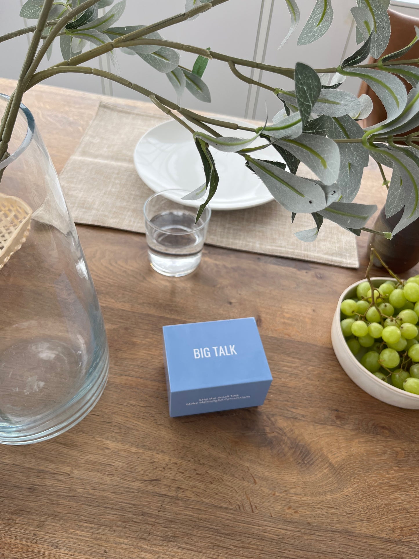 BIG TALK QUESTION CARD GAME - TABLETOP SIZE
