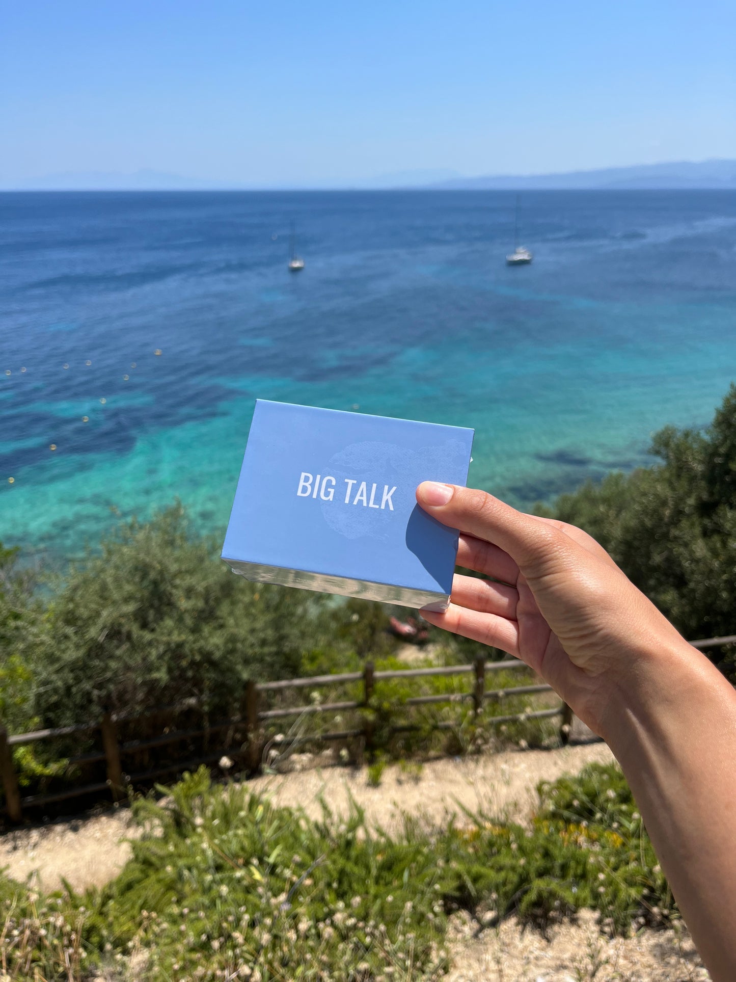 BIG TALK QUESTION CARD GAME - TABLETOP SIZE