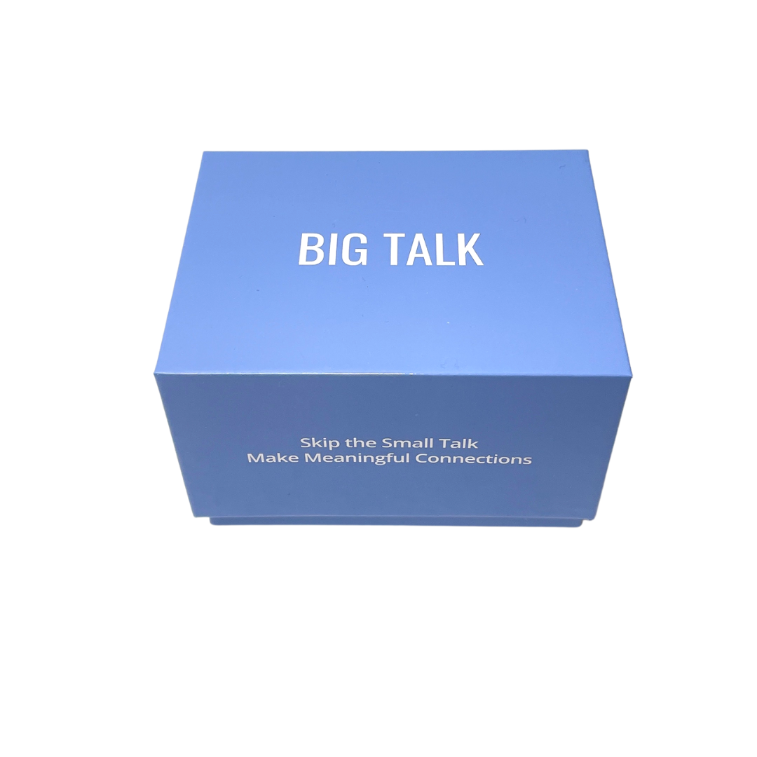 BIG TALK QUESTION CARD GAME - TABLETOP SIZE