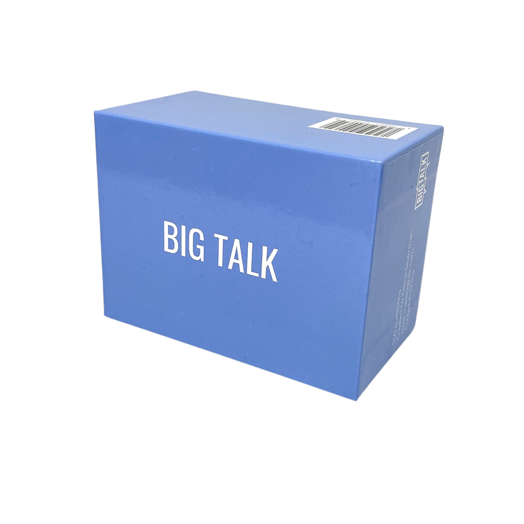 BIG TALK QUESTION CARD GAME - TABLETOP SIZE